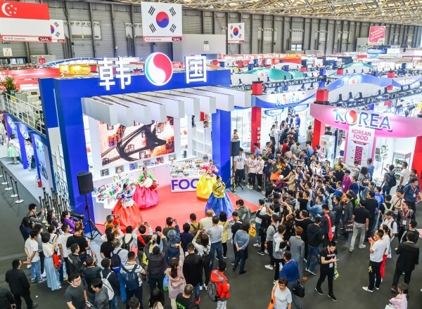 사진은 지난 2019년 상하이 Sial China의 한국관 모습