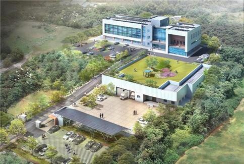 사진은 광주광역시 광산구 삼거동에 소재한 국립야생동물질병관리원 조감도
