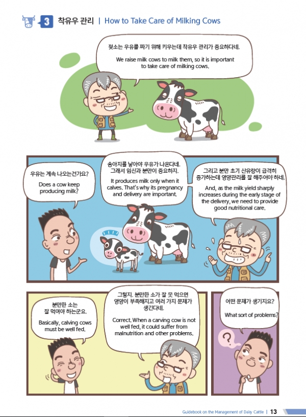 책자내지 만화