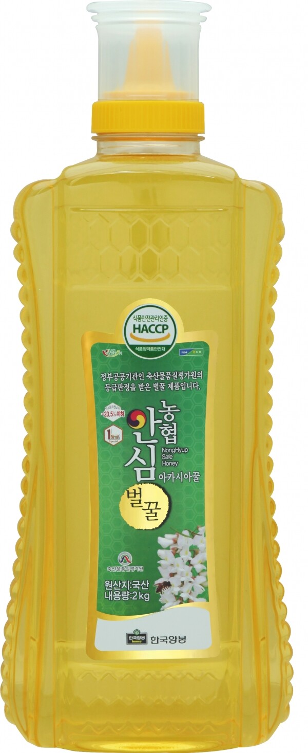 농협안심 아카시아꿀 2kg튜브