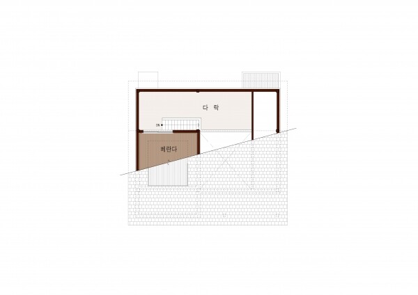귀촌형 63 다락 평면도