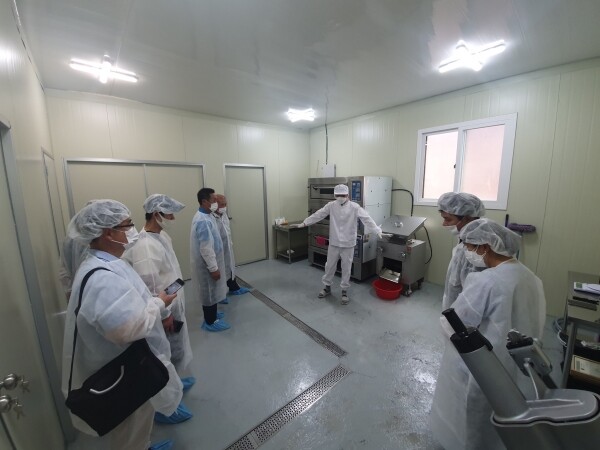 대구지원은 소규모 HACCP 준비업체 20여명을 대상으로 경북 청송군에 위치한 자양식품에서 현장견학을 진행했다