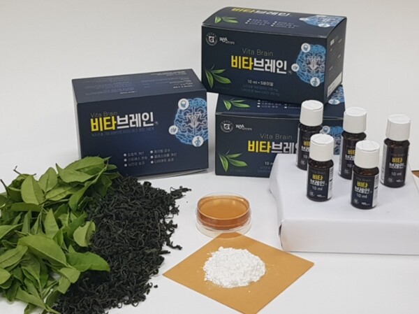 찻잎 활용한 다이어트음료 시제품