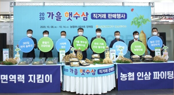 햇수삼 직거래 판매행사