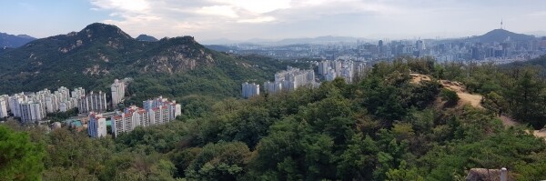 인왕산 모습