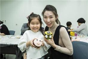 클레이 체험 모습