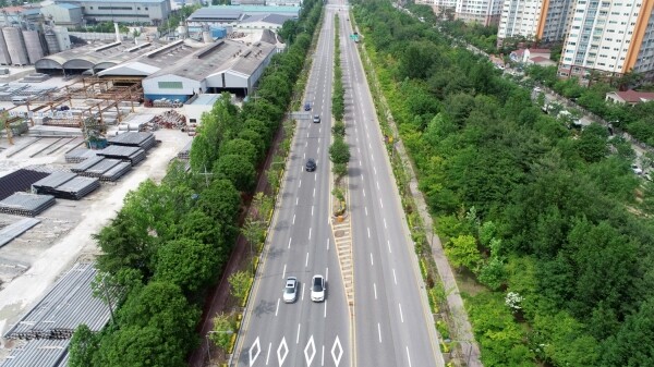 광주광역시 미세먼지 차단숲