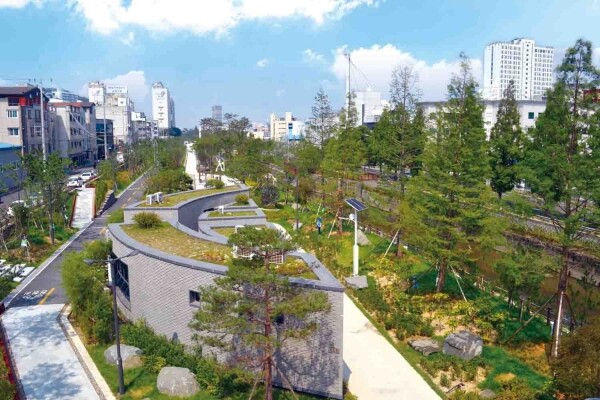 포항시 철길의 도시숲