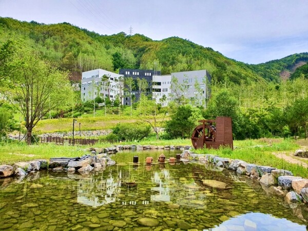 산림힐링재단의 산림교육센터 전경