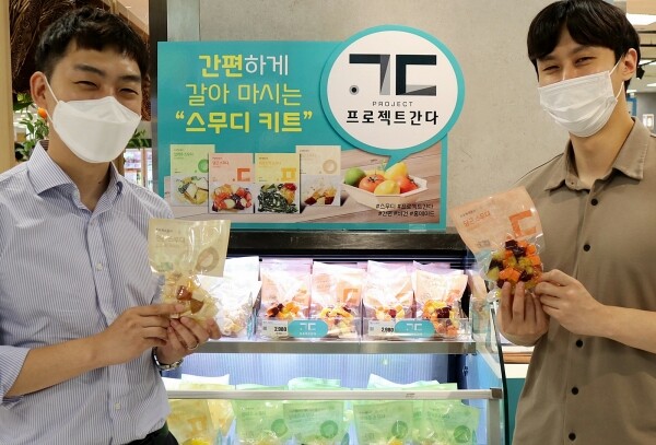 사내 벤처 TF 왼쪽 박민광 대리와 안진욱 대리