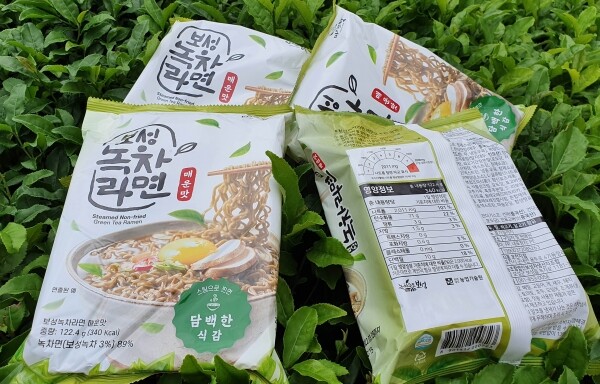 녹차 라면