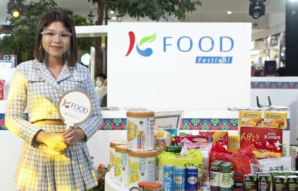 사진은 캄보디아 K-FOOD Festival 현장 모습