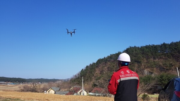 드론활용 산불예방 감시