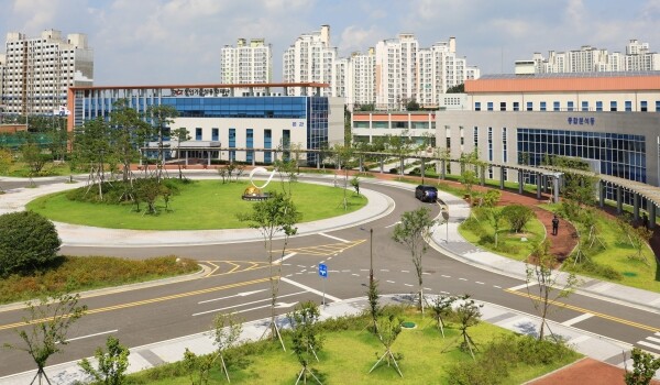 농업기술실용화재단 전경.