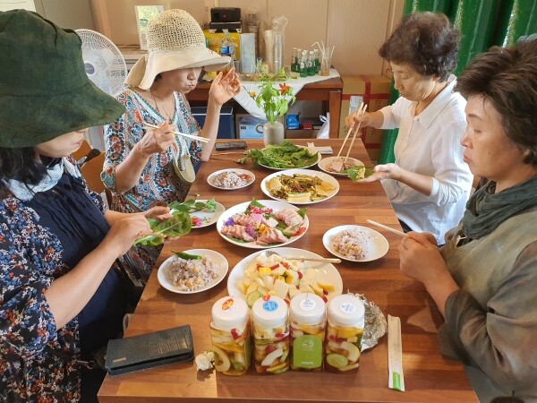경북애오고 참외피클 팜파티.
