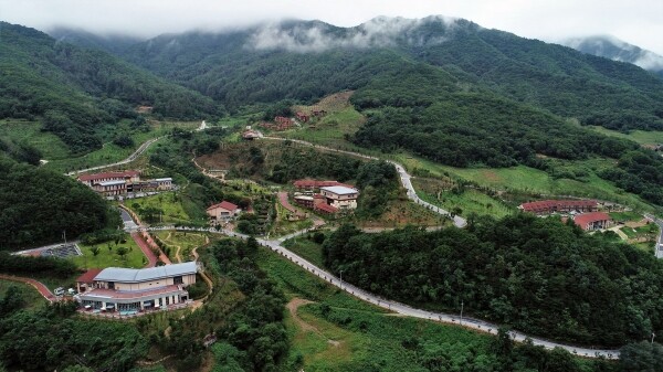 국립산림치유원 전경.
