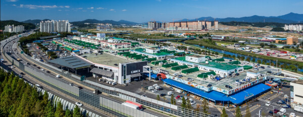 구리도매시장 전경
