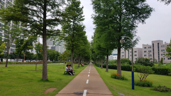 포항철길숲 전경