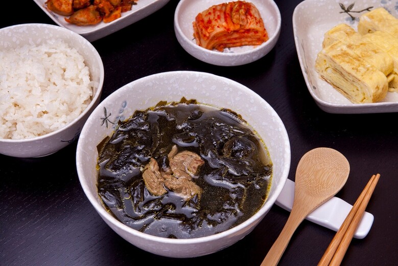 아침 집밥 차림사진