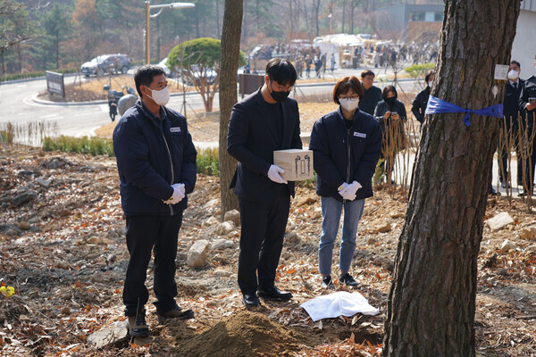 자연친화적 수목장림 (산림청 제공)
