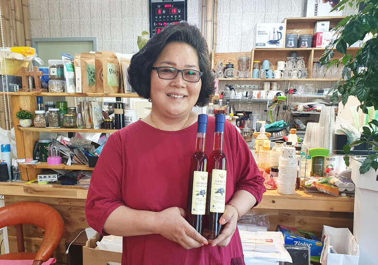 고흥 ‘감람베리팜 농장’ 정은미 대표(전남농기원 제공)