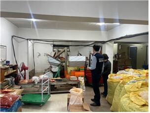 업체 집중 단속 모습(인천시청 제공)