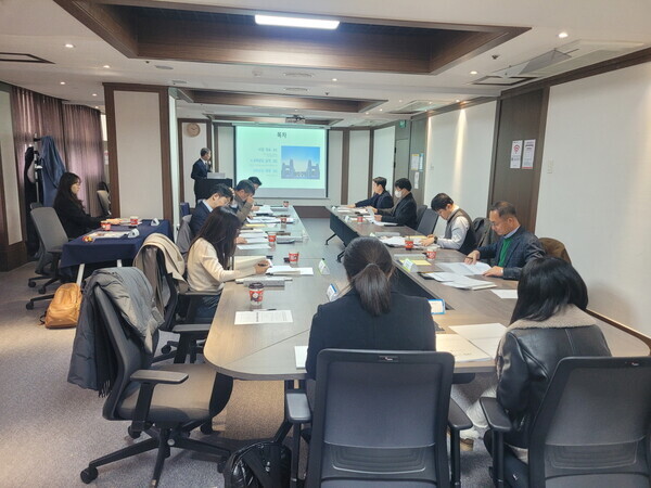 고려대학교 탄소흡수원 특성화대학원 중간보고회(산림청 제공)