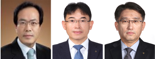         서국동 대표이사                              오세윤 대표이사                             이종백 사외이사