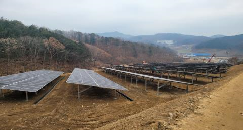 마을발전소 준공 사진