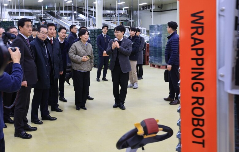 충남금산 만인산농협APC 방문