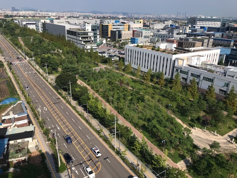 도시숲, 경기도 수원(산림청 제공)