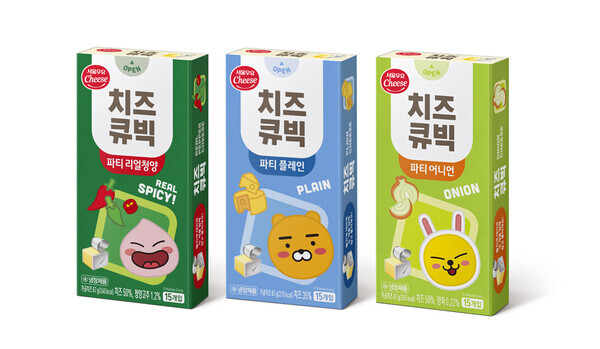 서울우유 치즈큐빅파티 3종