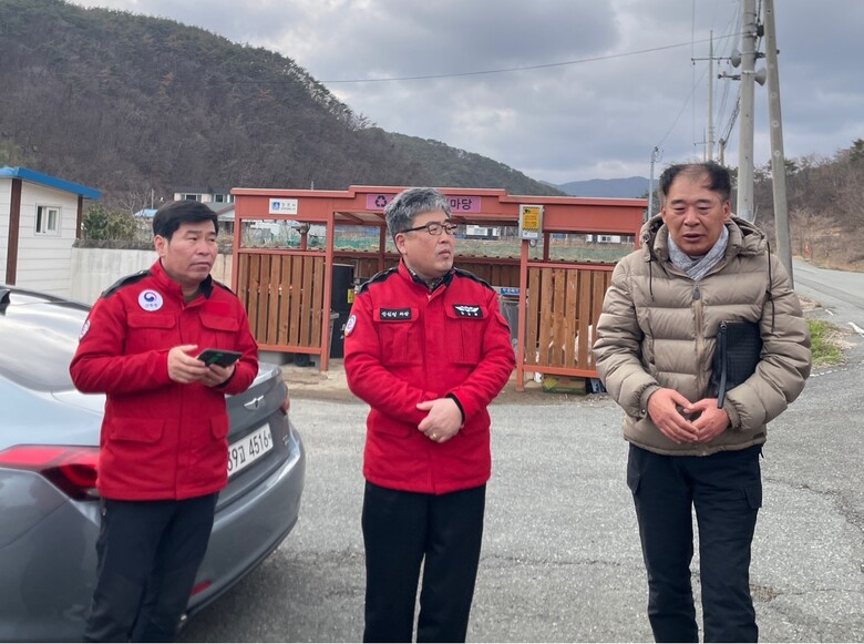 소나무재선충병 현장방문(산림청 제공)