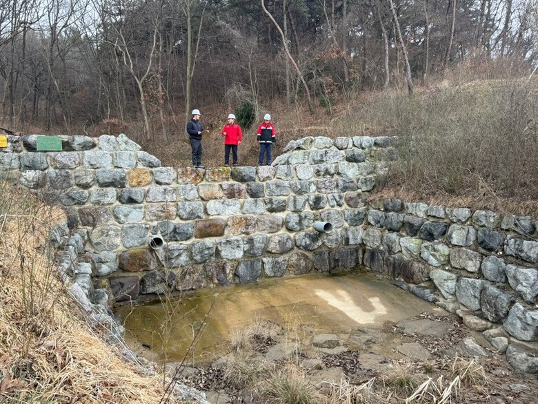 산사태취약지역 현장점검실시(서부지방산림청 제공)