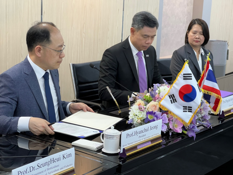 한농대(정현출 총장)-태국 치앙마이대학(Pongruk Sribanditmongkol 총장) 양해각서 체결