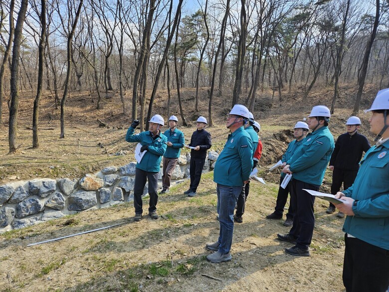 중부지방산림청, 대한민국 안전대전환 집중안전점검 실시(중부지방산림청 제공)
