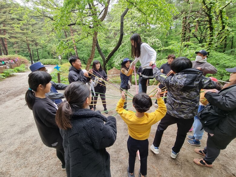 대관령휴양림 어린이 날 행사(국립자연휴양림관리소 제공)