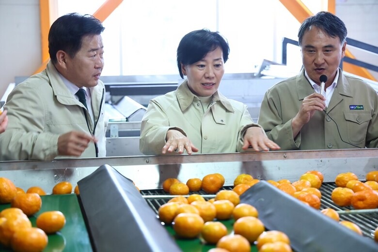 제주 남원농협 APC 시설 견학