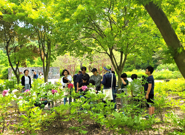 산림조합중앙회는 지난 11일 여주 황학산수목원에서 숲체험행사를 진행(산림조합중앙회 제공)