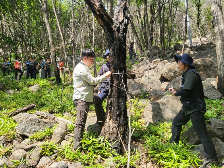 지리산 산불피해지 모니터링 현장토론회