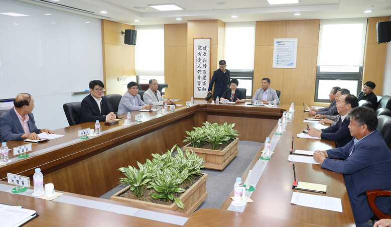 농촌지도자중앙연합회 임원 간담회 (농촌진흥청 제공)