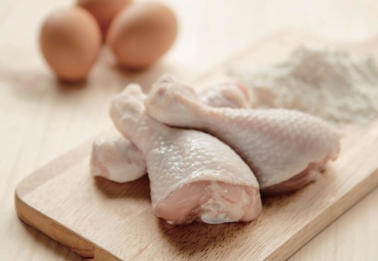 닭고기 신선도 모니터링용 필름 적용 예시(농진청 제공)