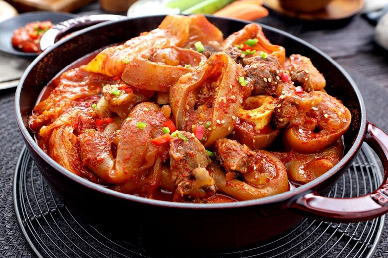 한우 우족찜 푸드 스타일링  (전국한우협회 제공)