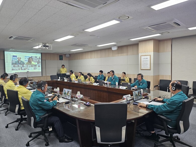 기관 기능유지 계획 발표(가축위생방역지원본부 제공)