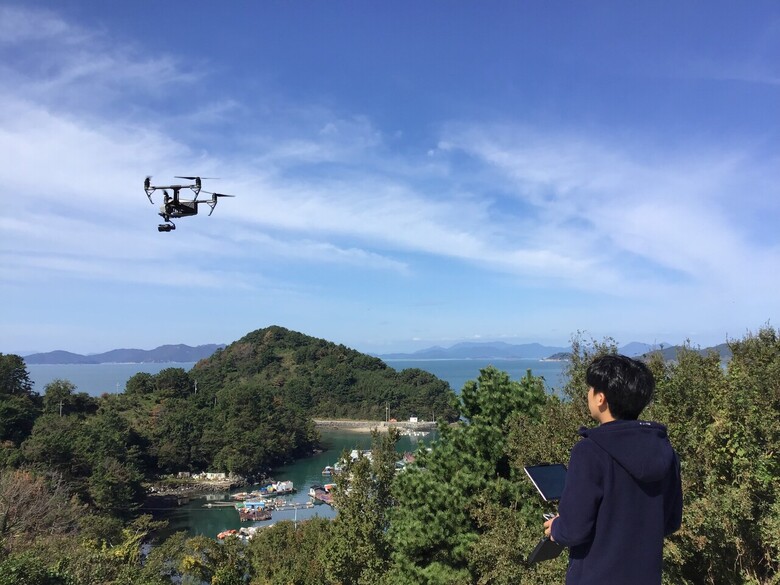소나무재선충병 확산방지 및 예방강화를 위해 드론 예찰