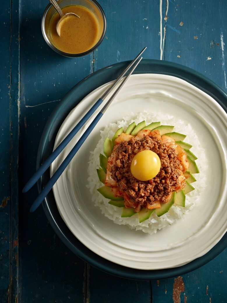 바싹 한우 카레 김치 볶음 (한우자조금 제공)