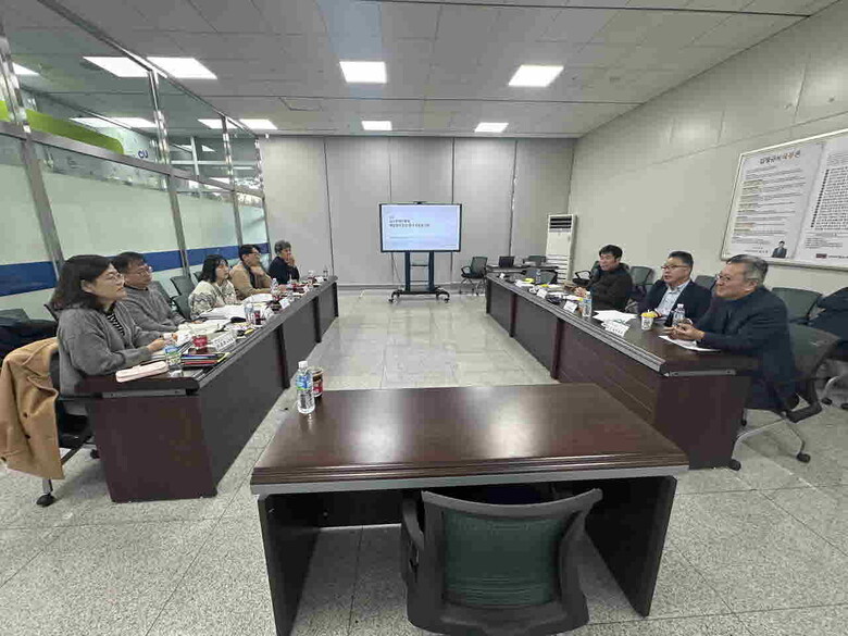 산림청 수탁 사업인 소나무재선충병 책임방제 현장 평가의 최종보고회(한국임업진흥원 제공)