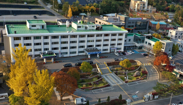 인제군청 전경