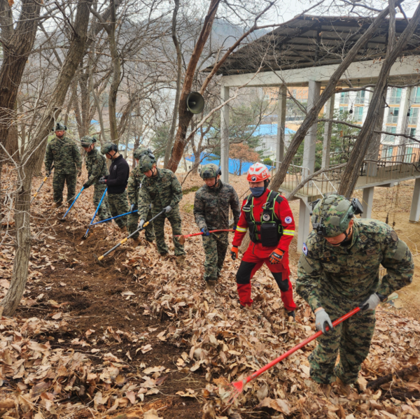 군(軍) 장병 대상 찾아가는 산불방지교육(산림청 제공)
