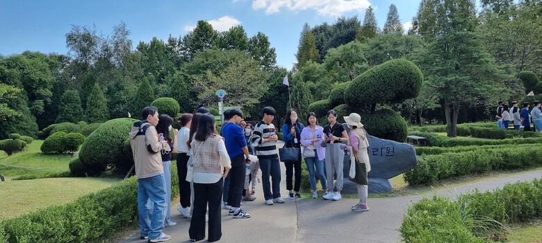 숲체험 프로그램(경기도청 제공)